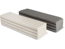 Lade das Bild in den Galerie-Viewer, Formenbauplastilin, schwefelfrei, grau - 0,5 Kg