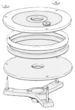 Lade das Bild in den Galerie-Viewer, Schleudergießmaschine